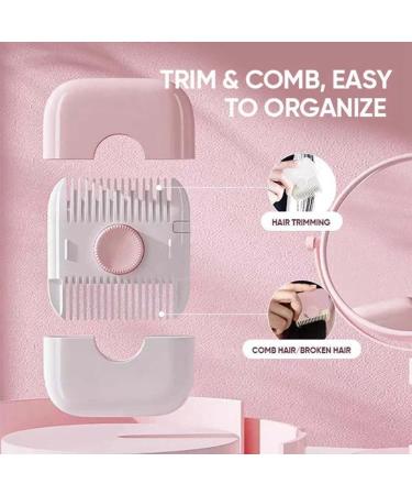 2 in 1 Hair Trimmer Hairdressing Comb Hair Trimmer Remover Home Mini Makeup Tool Durable - Buy Online on GoSupps.com