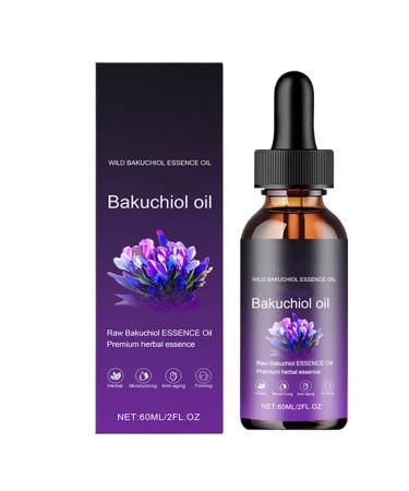 Byeaon Bakuchiol Organic Face Oil Aininas Bakuchiol Organic Face Oil Natural Retinol Alternative Reduces Wrinkles and Pimples Easy Application Fast Absorption 60 ml For Grandma One
