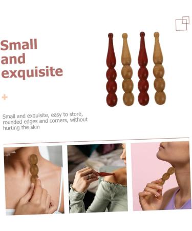 FOMIYES 12 STK Pearl Massage Tools - Acupressure & Handheld Massage Devices for Body Relief - Portable Wooden Massage Acupuncture Rods - Buy Online on GoSupps.com