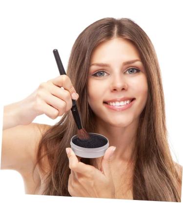 Angoily 1 Set Makeup Sponge Tools Brush Cleaner Handle Makeup Brush Makeup Sponges Makeup Brush Cleaning Tool Cleaning Sponge Dry Color Suite Activated Carbon Sponge Disposable - Buy Online on GoSupps.com
