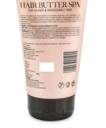 Oshea Herbals Hair Butter Spa Cream 150g | Deep Moisturizing & Repair for All Hair Types | Silky Smooth Texture with Cherry Basil & Neem Extract - Buy Online on GoSupps.com