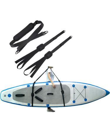Adjustable SUP Shoulder Carrier Strap for Kayaks & Paddle Boards | Soft Sling with Metal Accessories - ZipSeven - Buy Online on GoSupps.com