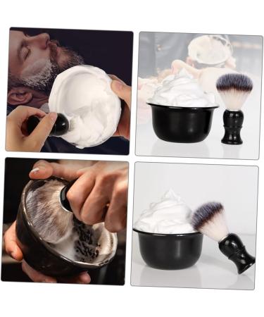 Premium Hair Shaving Brush Set - Razor Soap Cup & Beard Growth Tools for Perfect Shave | Ideal Gift for Grooming Enthusiasts - Buy Online on GoSupps.com