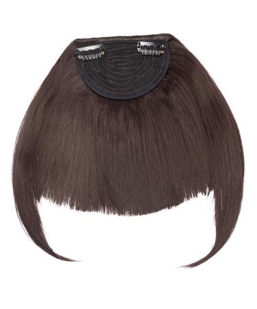 Buy TESS Pony Hairpiece Clip-In Extensions - Realistic Brown Fringe Bangs Hairpieces 30g Affordable Quality Hair Extensions - Buy Online on GoSupps.com