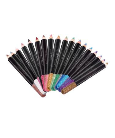 DOITOOL 3pcs Pen Colorful Makeup Women Paillette Pens Shadow Eye