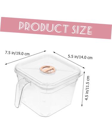 Zerodeko Box Refrigerator Crisper Baby Food Fruit Storage Containers Egg Holder Refrigerator Vegetable Onion - Buy Online on GoSupps.com