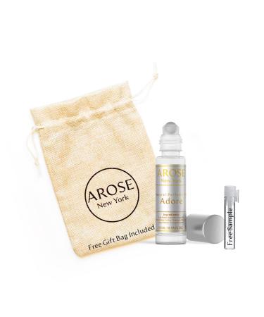 Adore Perfume Oil Alcohol-free Vegan 10 ml Pocket Size Travel Size long-lasting Fragrance Inspired by J'Adore - LARGE BOTTLE NOT INCLUDED - Buy Online on GoSupps.com