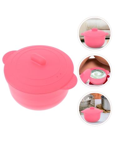 Fomiyes 2-Piece Melting Beauty Wax Bean Pot Set - Non-Stick Heating Accessories for Salon Use - Pink 14x11cm - Perfect for Women & Girls - Buy Online on GoSupps.com
