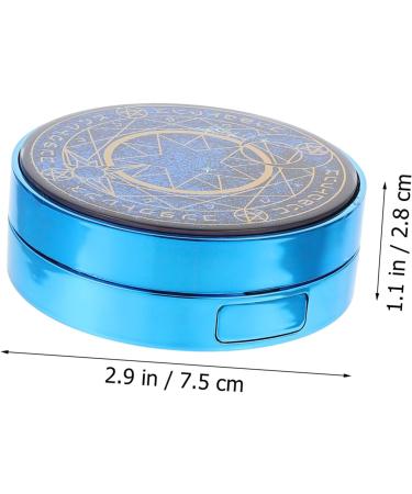 GLEAVI Glasses Case & Holder Organizer - 2 Sets Terrarium Style - Blue 7.5x7.5cm - International Shipping Available - Buy Online on GoSupps.com