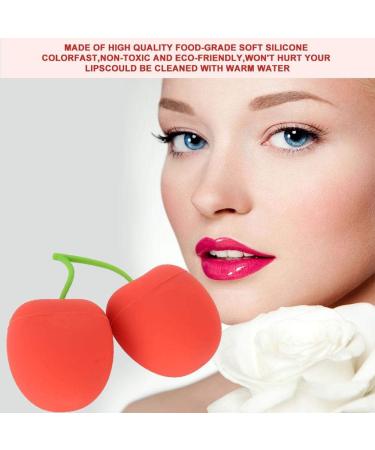 Portable Cherry-Shaped Lip Plumping Enhancer | Silicone Lip Pump Device for Quick Lip Enhancement | Beauty Tool - Buy Online on GoSupps.com