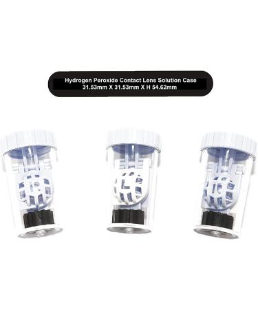 Sports World Vision Hydrogen Peroxide Lens Case (3-Pack) - Vented Barrel Shaped Cleaning Container - Buy Online on GoSupps.com