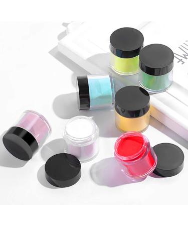 TEEROVA 24 Colors Acrylic Nail Powder Set for DIY Nail Art - Professional Nail Extension Powders for 3D Decoration - Popular Kit for Beginners - Buy Online on GoSupps.com