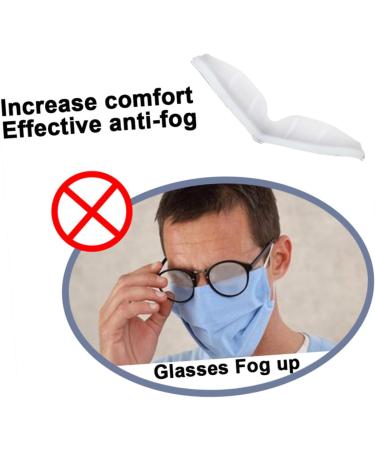Gleavi 8 STK Anti-Fog Spray for Glasses | Silicone Nose Cushion & Protection | Prevent Fogging & Improve Fit | 2 Pack - 12x4x1cm - Buy Online on GoSupps.com