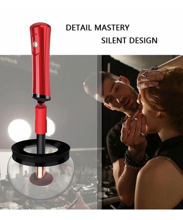 Automatic Electric Makeup Brush Cleaner & Dryer - 8 Sizes Quick Clean & Dry in Seconds - Suitable for All Brushes - Red - Buy Online on GoSupps.com