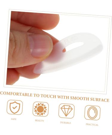 FRCOLOR 50 Pairs Eyelash Pad Washers Eyelash Curlers Tool Eyelash Holder Eyelash Grafting Pads Eyelashes Cushions Lash Pads Eyelashes Pads Silica Gel White Curly Patch - Buy Online on GoSupps.com