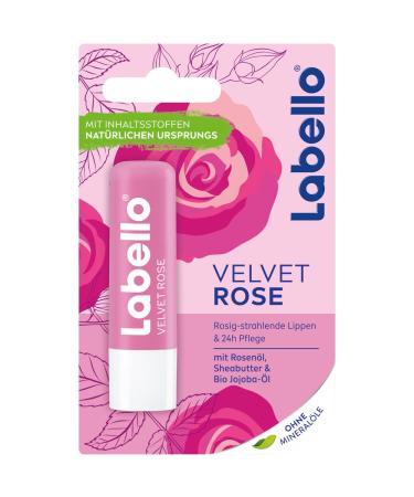 Labello Velvet Rose Lip Care Stick 4.8g
