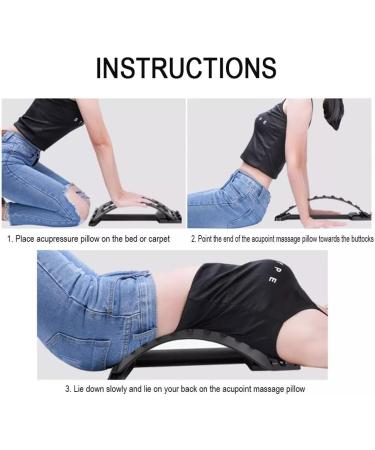 Backer Back Massage Device Lumbar Surge Relaxation Tool for Pain Relief | Bahre Equipment | International Shipping Available - Buy Online on GoSupps.com