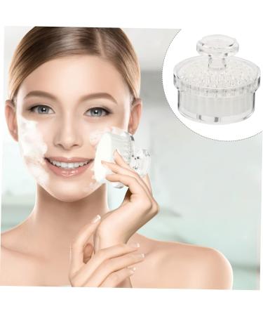 HONMEET Cleansing Brush Face Cleaning Kit Facial Brush Handheld Face Brush Silicone Face Cleaner Electric Face Brush Face Scrub Brush Pore Scrubber Makeup Tools Pp White Quick Dry - Buy Online on GoSupps.com