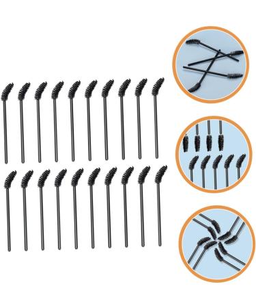 Ipetboom 200 Pcs Elbow Mascara Brush Accessories for Teen Girls Makeup Mascara Makeup Travel 9.7x0.6cmx4pcs Blackx4pcs - Buy Online on GoSupps.com