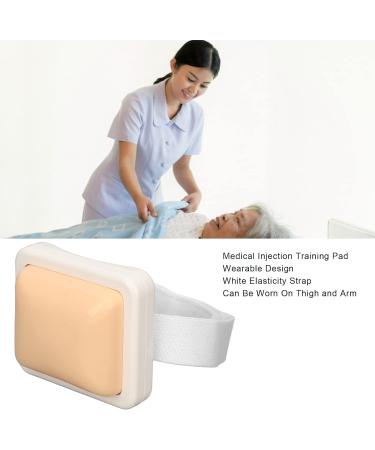 Medical Injection Training Pad - Intramuscular Injection Simulation Pad with Elastic Band for Practice - Buy Online on GoSupps.com