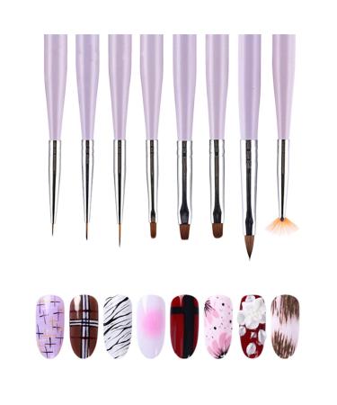 3 Piece Nail Painting Pen Set - Nail Art Brushes for Drawing & Dotting | International Shipping - Buy Online on GoSupps.com