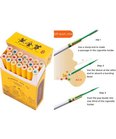 200 Menthol Filters Crushballs with Mint Aroma Capsules - Ice Peach Flavoured Beads for Enhanced Filter Experience - Buy Online on GoSupps.com