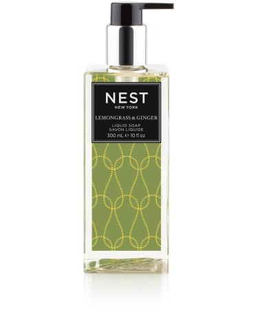 NEST Fragrances Liquid Hand Soap- Lemongrass and Ginger  300ml LEMONGRASS AND GINGER 300ml/10 Ounce