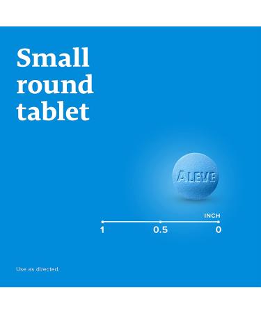 200 Count Aleve Easy Open Arthritis Cap Tablets for Pain Relief - Naproxen Sodium - Buy Online on GoSupps.com