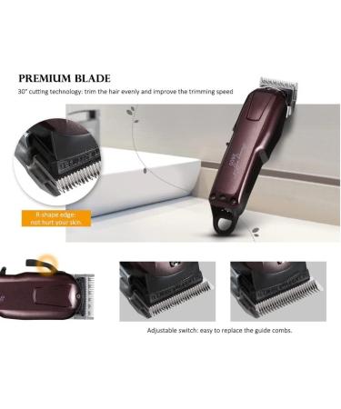 Hair Cutting Tool Mens Hair Clippers for Hair Cutting Professional Cordless Hair Trimmer for Men Barbershop Clippers With Box - Buy Online on GoSupps.com