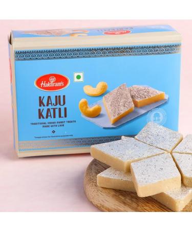 Haldiram's Kaju Katli | 300g | Sweets on Every Occasions Rich Flavour | Dessert | Sweet Gifts | Festival Celebrations | Indian Origin | Indian Snack - Buy Online on GoSupps.com