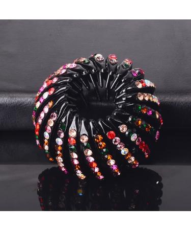 Liujzzj 2 Piece Crystal Bird Nest Hair Clips for Women - Stylish Ponytail Accessories & Big Hair Clips - Buy Online on GoSupps.com