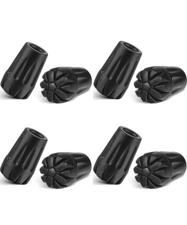 8 pieces Nordic Walking Sticks rubber buffer rubber stopper for walking sticks walking sticks rubber buffer for trekking sticks replacement rubber buffer asphalt - gravel & mountains - Buy Online on GoSupps.com