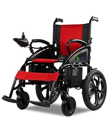 Alton Mobility - ARTEMIS Foldable Lightweight Electric Wheelchairs 265lbs 500W 13Miles - Red