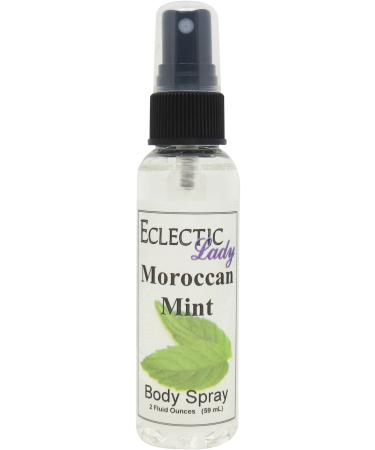 Moroccan Mint Body Spray 2 ounces Body Mist for Women with Clean Light & Gentle Fragrance Long Lasting Perfume with Comforting Scent for Men & Women Cologne with Soft Subtle Aroma For Daily Use 2 Fluid Ounces