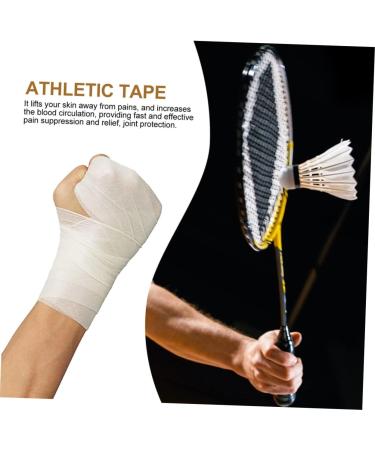 FOMIYES Sports Tape - Shock-Absorption Breathable Sponge Film 1 Roll Khaki - Ideal for Athletes & Sports Enthusiasts - 7x7x7CM - Buy Online on GoSupps.com