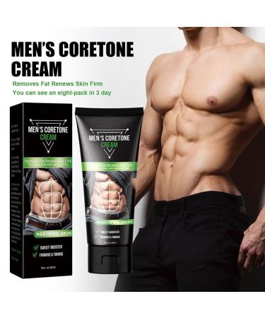 Blusoms Men's CoreTone Cream - Skin Tightening & Abs Sculpting Set for Men (2 Pcs) - Buy Online on GoSupps.com