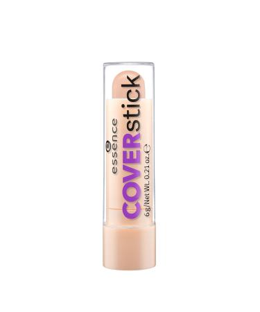 Essence Cosmetics Coversktick Concealer Cover Abbey No. 20 Matt Sand Nude for combination skin for impure skin color corrigating matt matt vegan oil -free without perfume (6g) 20 matt sand 6 g (1 Pack)