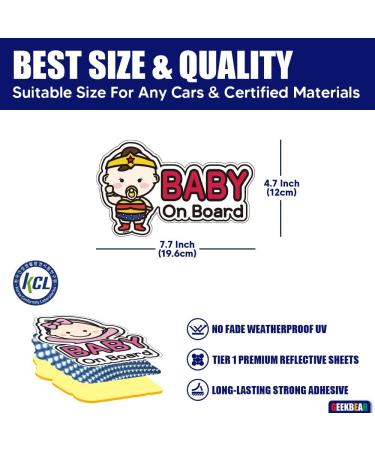 17. Wonder Woman Baby on Board Car Sign - Buy Now for Safe Travels! - Buy Online on GoSupps.com