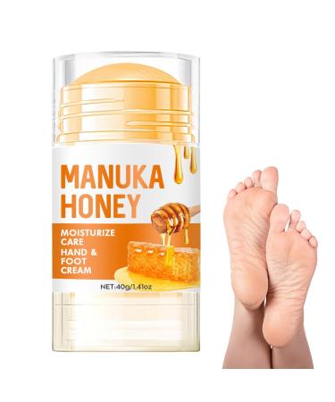 G n rique All in - 40g Treats and Heals Dry Feet | Roughness Relief Repair Stick for Cracked Heels | Repair Cream for Dry Cracked and Fissured Feet