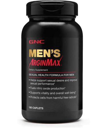 GNC Mens Arginmax Sexual Health Supplement for Men - 180 Tablets