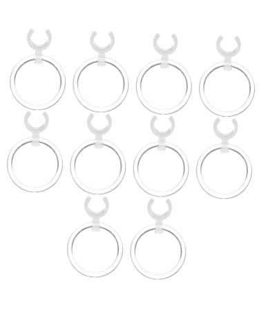 LALADEFIEE 10Pcs Adjustable Magnifying Lens Ear Wax Kit Handheld Magnifier for Precise Ear Cleaning Easy to Use Earwax Removal Tools with View