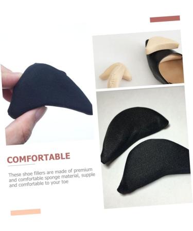 FOMIYES Big Shoe Filler - 18 Pairs Sponge Toe Plugs for Men & Women | Perfect Inserts for Loafers Heels & Work Boots - Buy Online on GoSupps.com