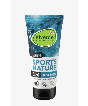 Alverde alverde MEN Gel shower 3 in 1 Sports Nature 1 x 200 ml