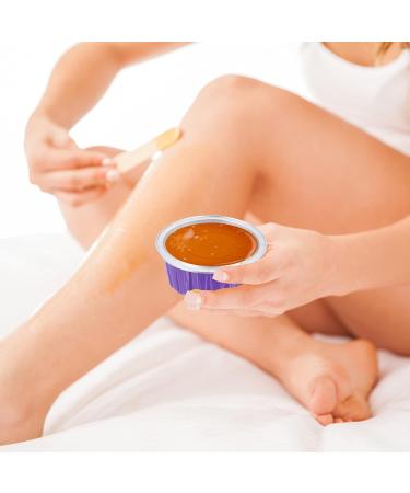 Portable 10-Hour Wax Melting Bowl | Hot Wax Warmer | Aluminum Foil Shell | Colorful Violet - 6.3x6.3cm - Buy Online on GoSupps.com