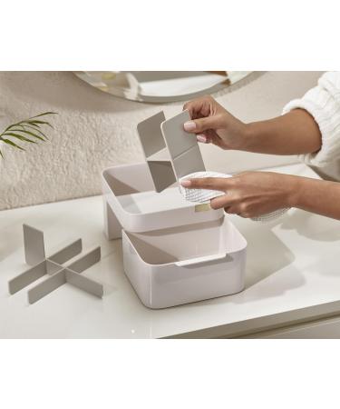 Joseph Joseph Make Me Up Compact Mirror & Cosmetic Organizer Set | Shell Mirror + Organizer for Travel & Beauty - Buy Online on GoSupps.com