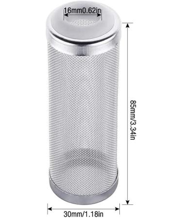 Buy Gobesty Aquarium External Filter Protection - Stainless Steel Guard Mesh Net Filter & Protective Cover (2 Pieces) for Optimal Fish Flow - Buy Online on GoSupps.com