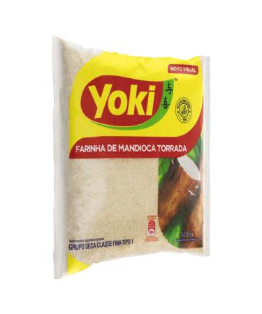 Farinha Mandioca Torrada Yoki 500g Premium Cassava Flour for International Shipping - Buy Online on GoSupps.com