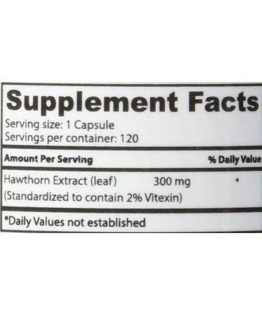 Superior Labs Hawthorn Supplement 300mg - Non-GMO, Non-Synthetic Antioxidant for Digestion & Heart Health - 120 Veg Caps - Buy Online on GoSupps.com