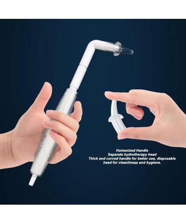 Haofy 10pcs Silicone Enema Nozzle Tips - Washable Soft 8mm Inner Diameter for Private Douching - Replacement Tips for Enhanced Comfort - Buy Online on GoSupps.com
