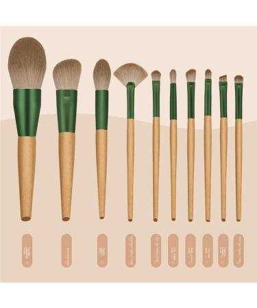 TOWINE 10-Piece Makeup Brush Set with Bag | Soft & Fluffy Brushes | Perfect for Beginners & Gift for Ladies & Girls - Buy Online on GoSupps.com